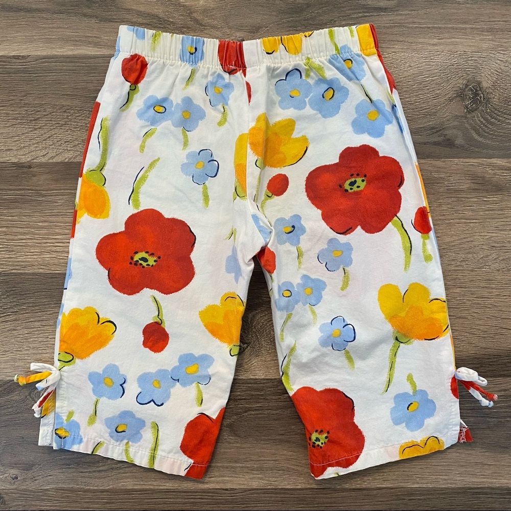 Vintage Psketti Floral Pull On Pants - Picture 2 of 4
